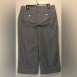 Talbots - The Deck Pant Striped Wide Leg Crop Nautical Vacation Pants- Size 8 Photo 1