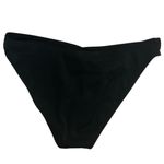 Salt + Cove Juniors Ribbed Hipster Bikini Bottom Black Size undefined Photo 3