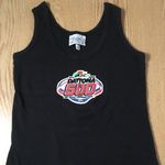 Womens Vintage Nascar 47th Annual Daytona 500 Great American Race 2005 Tank Med Black Photo 0