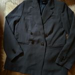 Madewell  The Rosedale Blazer In Crepe Nighttime Photo 6