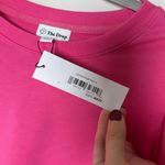 Pink Puff Sleeve Sweatshirt Photo 1