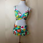 La Blanca Tropea Underwire Top & Ruffle Skirted Bikini Bottom set NEW 10 Photo 7