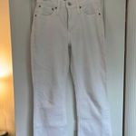 J.Crew Billie Demi Boot Crop White Jeans Photo 0