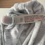 Free People  Intimately White Long Sleeve Shorts Romper Floral V-Neck Buttons EUC Photo 9