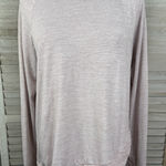 COPPER FIT Women's Long Sleeve Crew Neck Shirt Heather Purple Photo 0