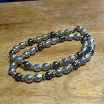 Women's Unbranded Necklace One Size Silver Black Beaded Photo 1