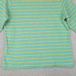 L.L.Bean  Womens Striped 3/4 Sleeve Boatneck Top XL Petite Cotton Blend‎ Photo 3