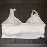 Refuge White Comfort Bralette with Rose Gold Accents Photo 2