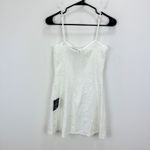 Lulus  Dainty Personality Ivory Lace Seamed Bustier Mini Dress Stretch Small NWT Photo 10