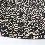 Lila Rose Lily Rose Leopard Animal Print Abstract Pull On Mini Skirt White Black XL Womens Photo 1