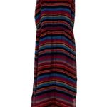 Joie  Silk Jesbelle Sunset Stripe Silk Midi Dress | Rainbow | Medium Photo 3
