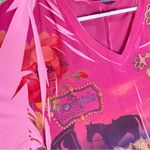 Imperfect cowgirl top western country tunic bling top 90s Y2K artsy rodeo tunic Pink Photo 8