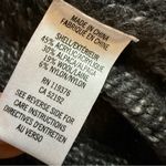 Helmut Lang Gray Flecked Alpaca Asymmetrical Hem Sweater Photo 4