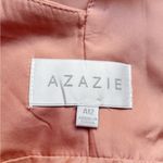 Azazie Mimi Dress Champagne Rose Long Bridesmaid Formal Gown Women’s Size 12 Photo 11