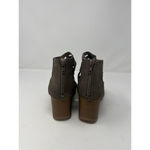 Qupid Women's Caged Block Heel Booties Sz 8.5 Photo 4