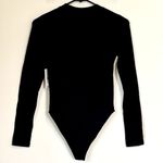 Good American NWT  Black Stretch Jersey Crewneck Bodysuit - Size 2 (Medium) Photo 7