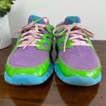 Nike  Free Run + 2 DB Doernbecher Violet Green Blue Women's Sz 6.5 Running Shoes Photo 1