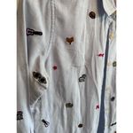 Scotch & Soda Women’s Clubhouse Royal Patch Oxford Button Down Shirt Size L Photo 6