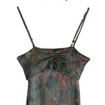 Mia Vesper Mermaid Dusty Floral Print Ruffled Sweetheart Mermaid Dress Size M Blue Size M Photo 5