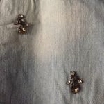 Bling chambray button up Size M Photo 2