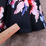 Kate Spade Women's Navy Blue Hazy Floral Bow Back Sleeveless Dress size 0 Photo 7