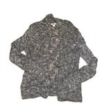 Coldwater Creek  grey & silver sparkly cardigan Photo 1