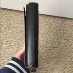 wilson's leather  Smooth Black Full Zip Wallet with Contrasting Stitching Photo 5