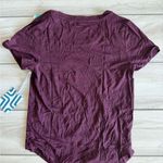 Market & Spruce  Elaine Pocket T-Shirt Burgundy XS NWT Photo 4