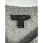 J.Crew ‎ Gray Arrow Embroidered 3/4 Sleeve Crew Neck Sweater Casual Top Photo 2
