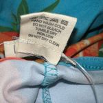 Yelete Dress Womens Large Orange Fruit Turquoise With Pockets Fit Flare Ladies Photo 5