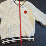 NFL Team Apparel Cleveland Browns Teddy Jacket Photo 5