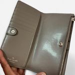 Kate Spade New York Slim Continental Wallet Brown Leather Photo 1