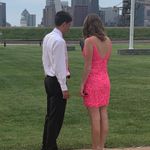 Primavera Couture  Homecoming Dress Pink Photo 3