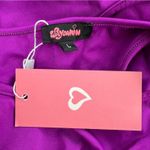 Waydamin cut out heart maxi dress bodycon purple sz L Size L Photo 4