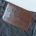 One Teaspoon NWT High Waist Freebirds in Double Bass Black Destroyed Jeans 25 Photo 5