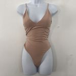 Ymi  RUGBY TAN one-piece swimsuit NWT Photo 1