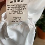 Draper James NWT  Bow Sleeve Button White Blouse, 2 Photo 10