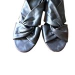 Rebecca Minkoff  Agata Leather Knot Slingback Sandals Black Sz 9 Photo 2