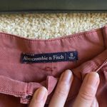 Abercrombie & Fitch Terracotta High Waist Belted Shorts Photo 3