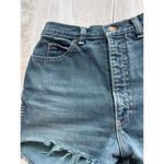 Calvin Klein Vintage 90s  Y2K Dark Green Denim Shorts Size 10 Photo 3