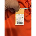 Kona Sol  One Piece Swim Suit Large Orange Padded V Breast Full Coverage NWT Photo 8