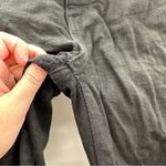 Denim Forum The Lola High Rise Skinny Crop Raw Hem Jeans Size 29 Black Photo 7