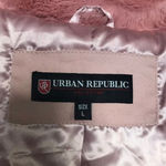 Urban Republic  Women faux Fur Coat Teddy coat Sz Large Photo 8