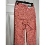 The Ragged Priest  Red White Geometric Print Baggy Dad Jeans‎ Fit Size 26 Photo 2