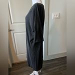 American Vintage Casual Gray Oversized T-Shirt Dress Photo 3