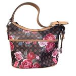 Giani Bernini Signature Rose Handbag Brown Photo 2