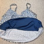 Lands' End  Chlorine Resistant Underwire Wrap Tankini Top, size Plus 20W — NWT Photo 4