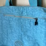 Kipling  medium sea foam blue  tote purse Photo 3