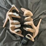 EXPRESS Blush Strappy Heels Photo 0
