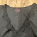 Harley Davidson HD Lady Black Nightshirt Lace Trim Nightie Rhinestone Sz Small Photo 4